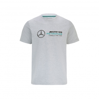 Mercedes AMG Petronas pánské tričko logo grey F1 Team 2022