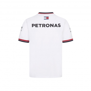 Mercedes AMG Petronas pánské tričko team white F1 Team 2022