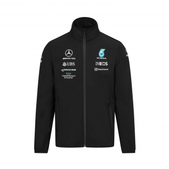 Mercedes AMG Petronas pánská bunda softshell black F1 Team 2022