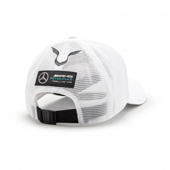 Mercedes AMG Petronas čepice baseballová kšiltovka Lewis Hamilton trucker white F1 Team 2022