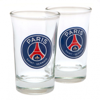 Paris Saint Germain panák štamprle 2pk Shot Glass Set