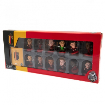 Fotbalové reprezentace set figurek Belgium SoccerStarz 12 Player Team Pack