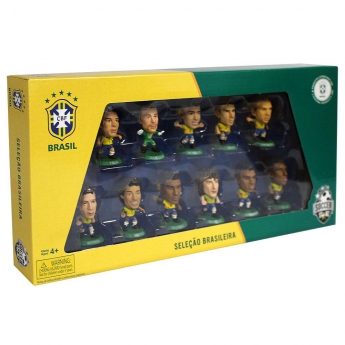 Fotbalové reprezentace set figurek Brasil SoccerStarz Team Pack