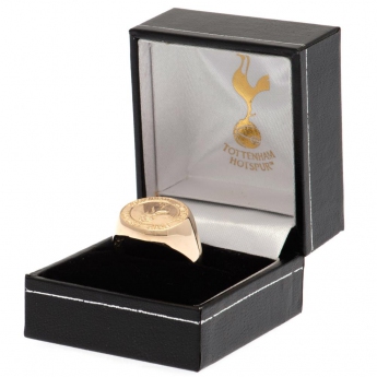 Tottenham Hotspur prsten 9ct Gold Crest Ring Large