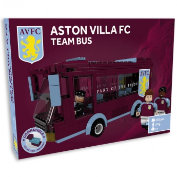 Aston Villa autobus brick team bus