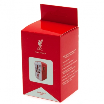 FC Liverpool cestovní adaptér travel adaptor