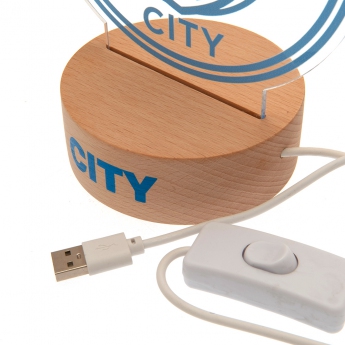 Manchester City led svítilna LED crest light