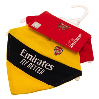 FC Arsenal set bryndáků 2pack bibs