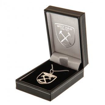 West Ham United přívěšek sterling silver pendant & Chain CR