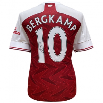 Legendy fotbalový dres Arsenal FC Bergkamp Signed Shirt