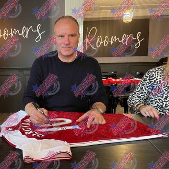 Legendy fotbalový dres Arsenal FC Bergkamp Signed Shirt