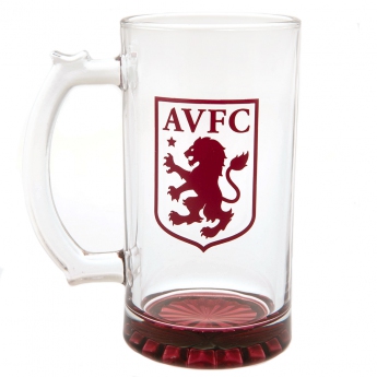 Aston Villa sklenice stein glass tankard