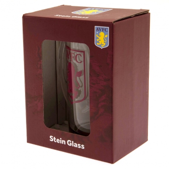 Aston Villa sklenice stein glass tankard