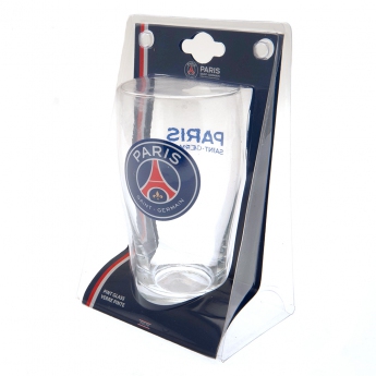 Paris Saint Germain pinta tulip pint glass