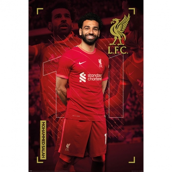FC Liverpool plakát salah 16