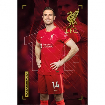 FC Liverpool plakát henderson 1