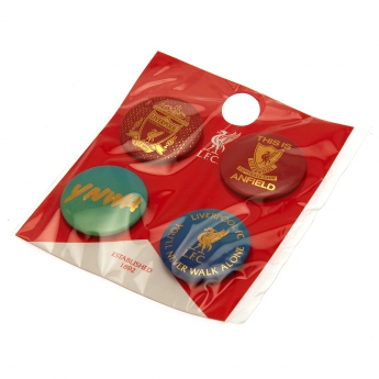 FC Liverpool set odznáčků button badge set