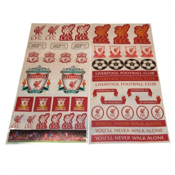 FC Liverpool set samolepek super sticker set