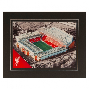 FC Liverpool obrázek v rámečku anfield aerial photo