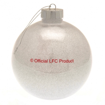 FC Liverpool vánoční ozdoby giant glitter bauble
