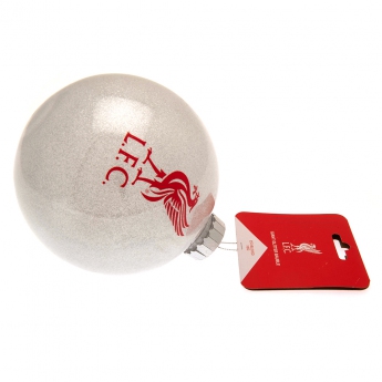 FC Liverpool vánoční ozdoby giant glitter bauble