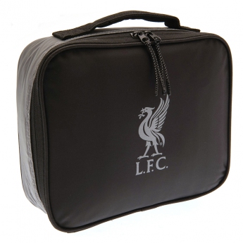 FC Liverpool taška na svačinu black and silver lunch bag