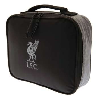 FC Liverpool taška na svačinu black and silver lunch bag