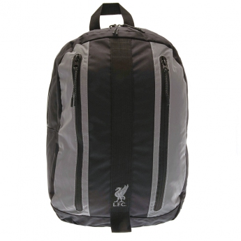 FC Liverpool batoh na záda black silver backpack