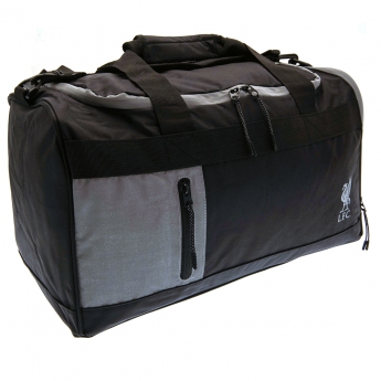 FC Liverpool taška na rameno black and silver holdall