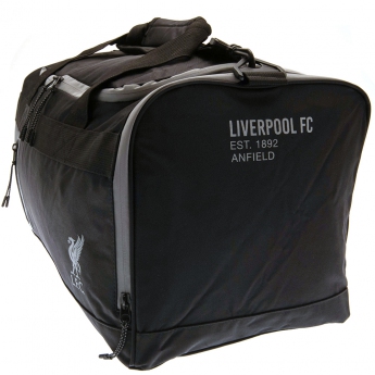 FC Liverpool taška na rameno black and silver holdall