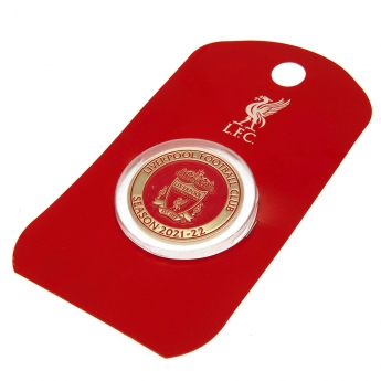 FC Liverpool pamětní mince 2021-22 season coin