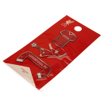 FC Liverpool set magnetek 3pk fridge magnet set
