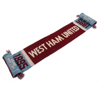 West Ham United zimní šála scarf 1895 RT