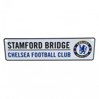 FC Chelsea cedule na okno window sign