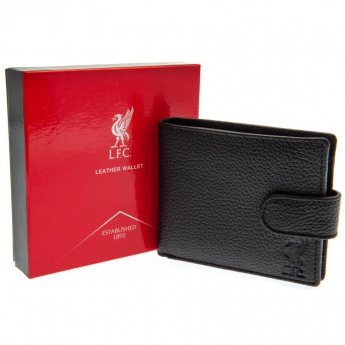 FC Liverpool peněženka black leather wallet