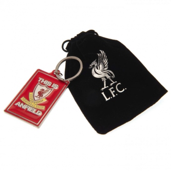 FC Liverpool přívěšek na klíče deluxe keyring tia