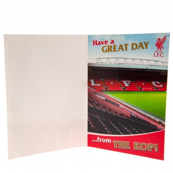 FC Liverpool narozeninové přání musical birthday card