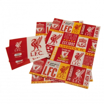 FC Liverpool balící papír 2 pcs Gift Wrap