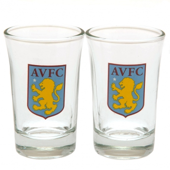 Aston Villa sada 2 panáků 2pk shot glass set