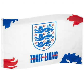 Fotbalové reprezentace vlajka England FA Flag 3 Lions