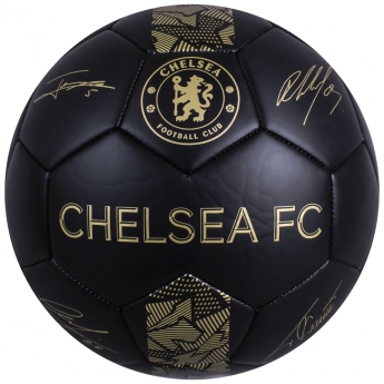 FC Chelsea fotbalový míč Signature Gold PH - size 5