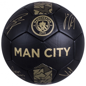 Manchester City fotbalový míč Signature Gold PH - size 5