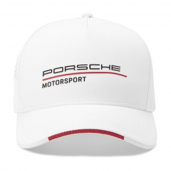 Porsche Motorsport čepice baseballová kšiltovka logo white