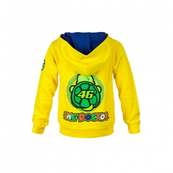 Valentino Rossi dětská mikina s kapucí yellow 46