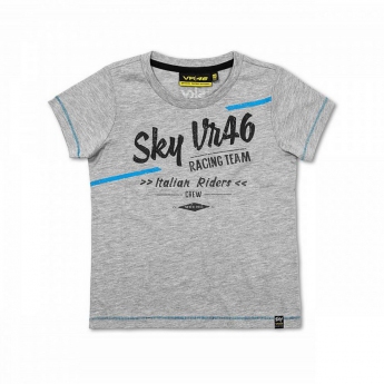 Valentino Rossi dětské tričko Sky Racing grey