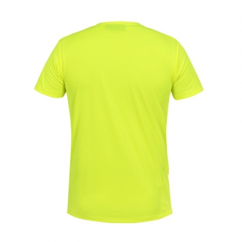 Valentino Rossi pánské tričko yellow logo VR46 black Core