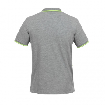 Valentino Rossi pánské polo tričko grey logo VR46 yellow Core