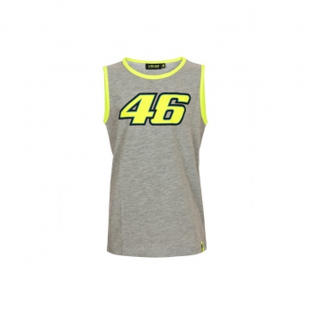 Valentino Rossi dětský set tank top and shorts VR46 classic grey