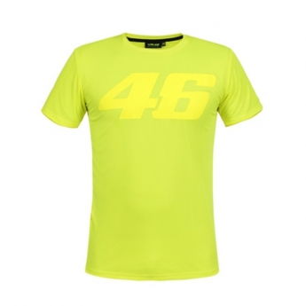 Valentino Rossi pánské tričko VR46 core yellow number yellow