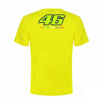 Valentino Rossi pánské tričko yellow Classic racing colors 2019